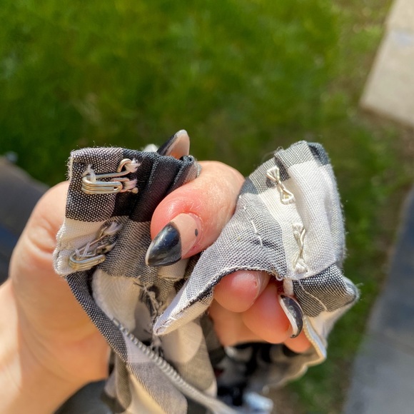 Vintage plaid skirt. - Picture 4 of 4